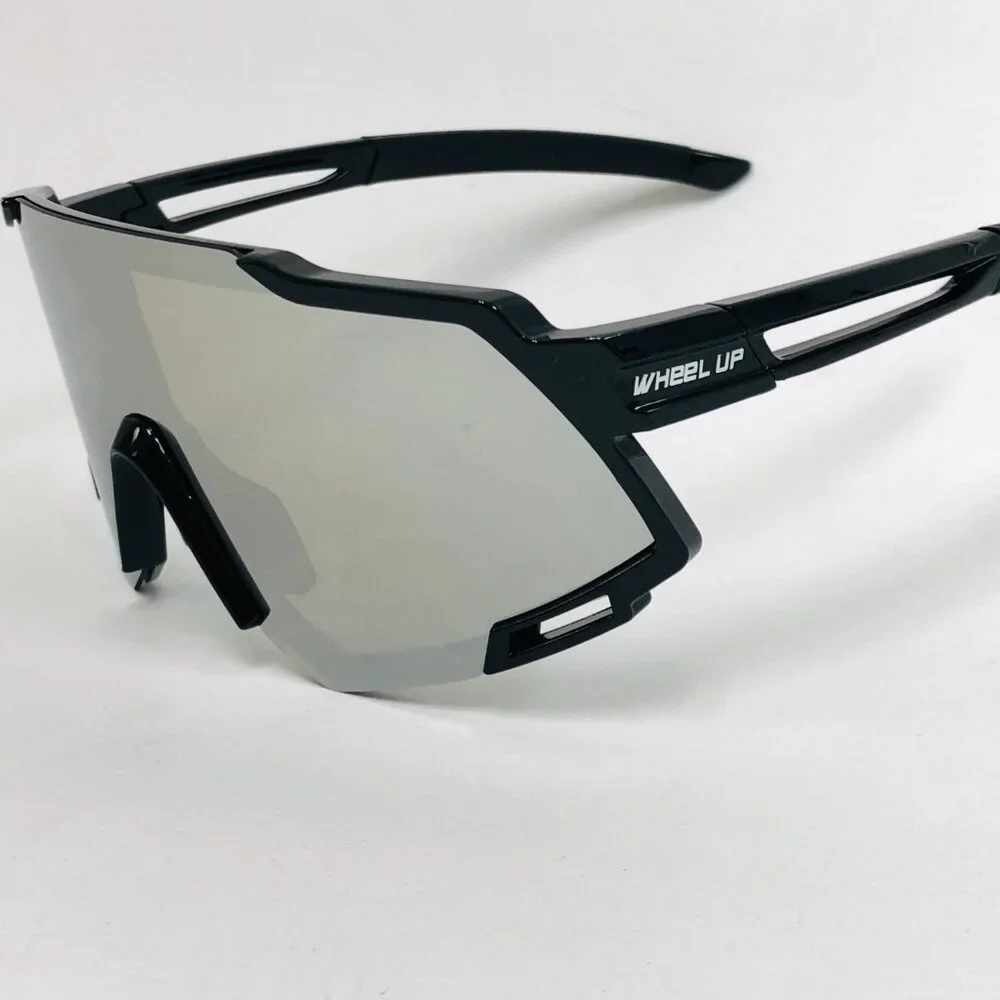 Polarized Sport‎ Men Sunglasses Outdoor Silver Mirror Lens Beach Shades Lentes